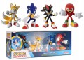 Sonic zestaw figurek Tails Knuckles Shadow Comnasi