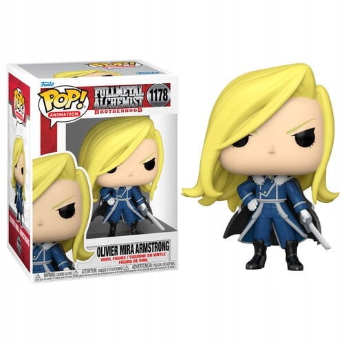 Funko Pop! FULLMETAL ALCHEMIST 1178 Olivier Sword