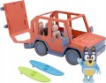 BLUEY ZESTAW RODZINNY POJAZD SURFING BLUE DINGO