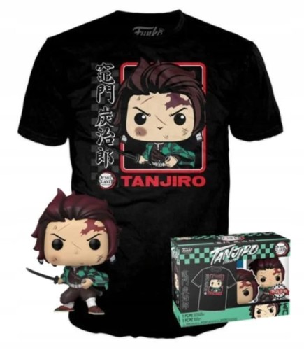 Funko Pop! DEMON SLAYER 874 Tanjiro SE T-shirt XL
