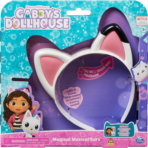 GABBY'S DOLLHOUSE KOCI DOMEK GABI MAGICZNE USZY