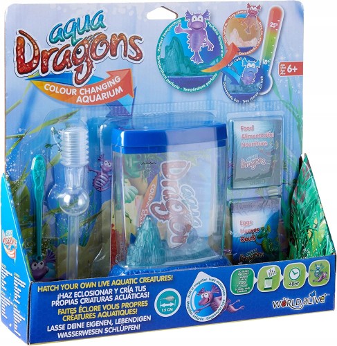 AQUA DRAGONS 7001 ŻYWE SMOKI ZMIENIAJĄ KOLOR