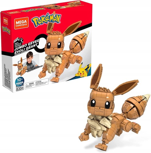Pokemon Eevee Gigant 30cm klocki mega construx 30c