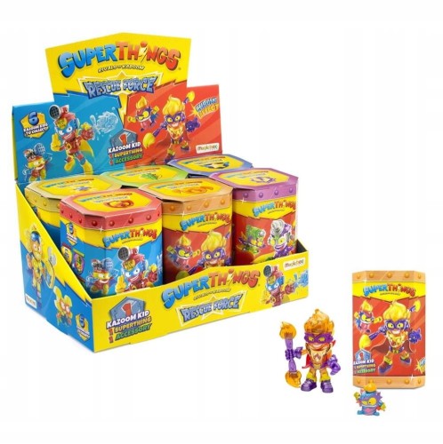 SUPER ZINGS THINGSS Rescue Force ZESTAW 6 SZTUK