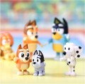 Bluey Heeler Family & Mates Pack zestaw figurek