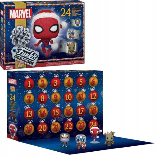 KALENDARZ ADWENTOWY FUNKO POP! MARVEL SPIDER MAN