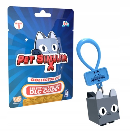 PET SIMULATOR X BRELOK FIGURKA +KOD DLC DO GRY