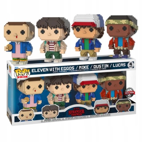 Funko Pop! STRANGER THINGS Eleven Mike Dustin Lucas