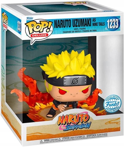 Funko POP! NARUTO UZUMAKI AS NINE TAILS 1233
