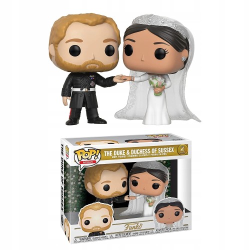 Funko Pop! The Duke & Duchess of Sussex