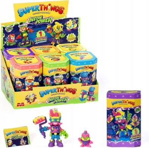 Super Things seria 11 Neon Power figurka KID 6 szt