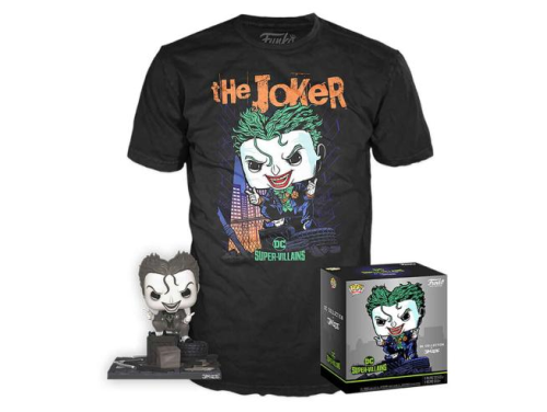 DC - POP DELUXE N° 240 - Joker Jim Lee SPECIAL EDITION + Tee (M)