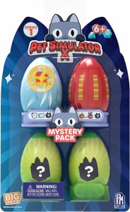 PET SIMULATOR X 4x FIGURKI JAJKA KOD DLC RARE