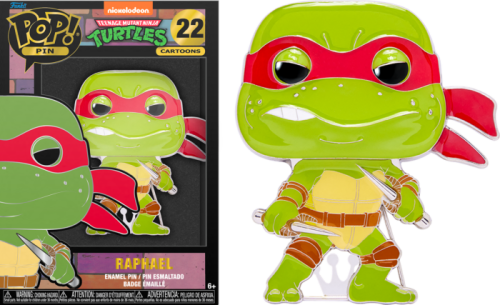 TEENAGE MUTANT NINJA TURTLES - Pop Large Enamel Pin N° 22 - Raphael