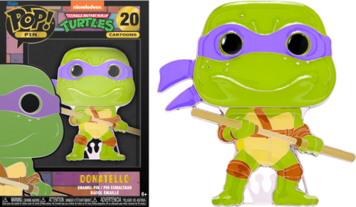TEENAGE MUTANT NINJA TURTLES - Pop Large Enamel Pin N° 20 - Donatello