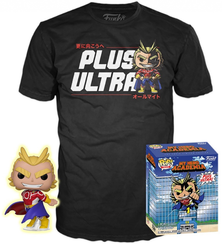 MY HERO ACADEMIA - POP N° 608 - All Might GITD SE + T-shirt (L)