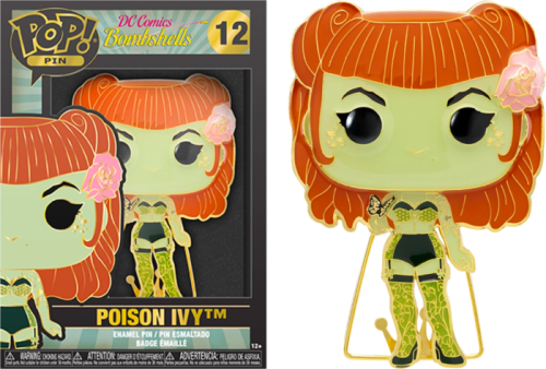 DC COMICS - Pop Large Enamel Pin N° 13 - Poison Ivy