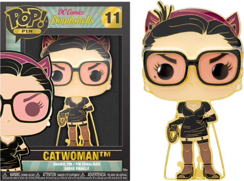 DC COMICS - Pop Large Enamel Pin N° 12 - Catwoman