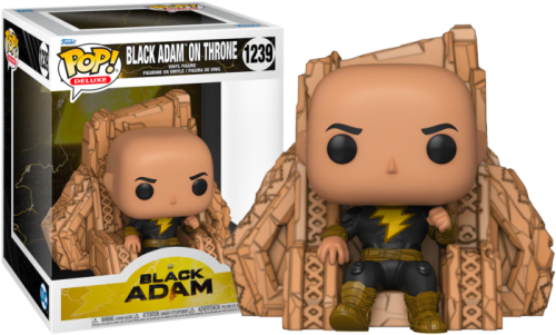 BLACK ADAM - POP JUMBO 10'' N° 1239 - Black Adam on Throne