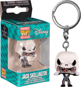 NIGHTMARE BEFORE CHRISTMAS - Pocket Pop Keychains - JACK Scary Face