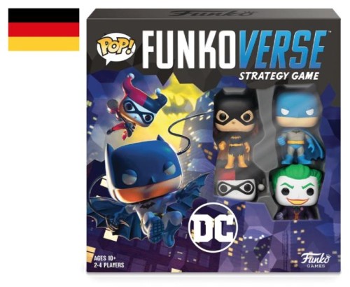 DC COMICS - Funkoverse 100 4-Pack - Base Set 'GERMAN'