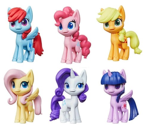 FIGURKI MY LITTLE PONY HASBRO ZESTAW 6 SZTUK
