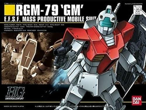 GUNDAM - HGUC 1/144 RGM-79 GM - Model Kit