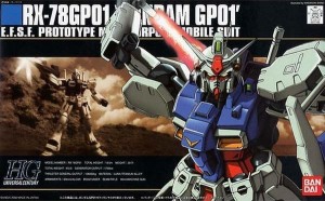 GUNDAM - HGUC 1/144 RX-78 GP01 Zephyranthes - Model Kitit