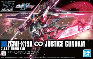 GUNDAM - HG 1/144 ZGMF-X19A Infinity Justice Gundam - Model Kit