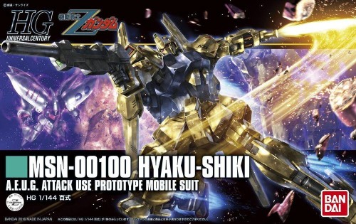 GUNDAM - HGUC 1/144 MSN-00100 Hyaku-Shiki (REPROD)