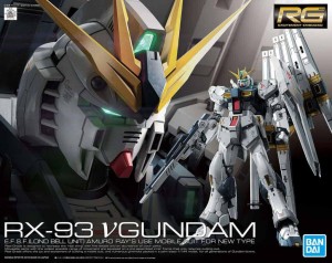 GUNDAM - RG 1/144 v Gundam - Model Kit 13cm