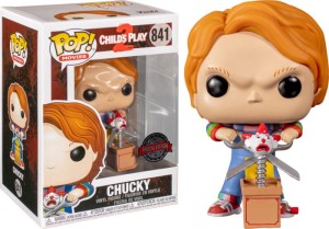 Funko Pop! CHUCKY Movies 841 Chucky w/ Buddy & Giant Scissors