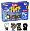 DC Funko Pop! Bitty 4 Pack 2.5cm The Joker Batman Bat-Girl