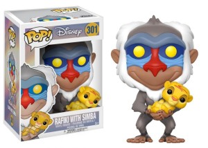 DISNEY - Lion King - POP N° 301 - Rafiki with Simba REPROD