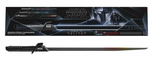 STAR WARS - Black Series Light Saber Force FX Mandalorian Darksaber