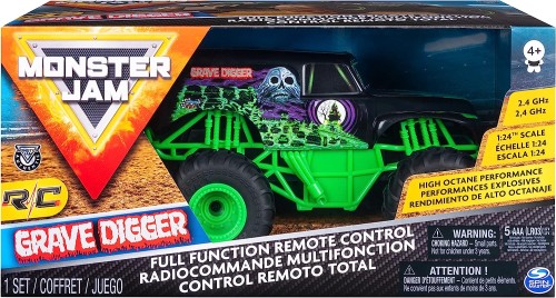 MONSTER JAM GRAVE DIGGER TRUCK AUTO ZDALNIE STER