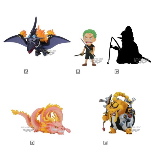 ONE PIECE - WCF Wanokuni Onigashima 10 - Assortiments 12 figurka 7cm