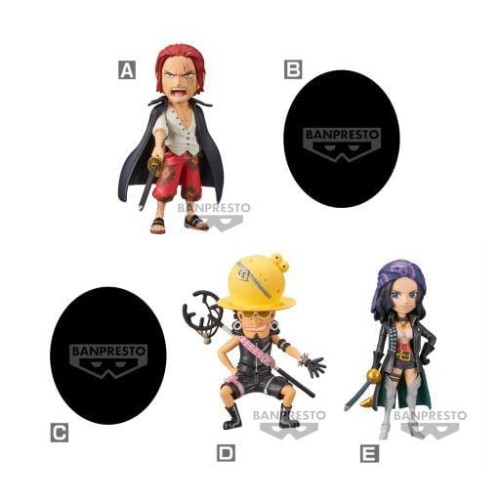 ONE PIECE - Display 12 figurkas WCF - 7cm