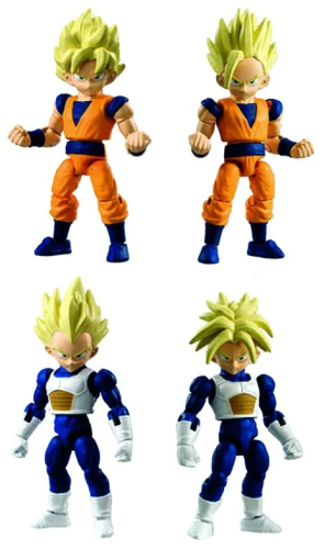 DRAGON BALL Z - Mini Action figurkas KAI 66 (Box 10 Pces)