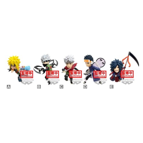 NARUTO SHIPPUDEN - WCF Vol.2 - Assortiments 12 figurka 7cm