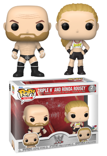 WWE - POP 2 Pack - Triple H and Ronda Rousey