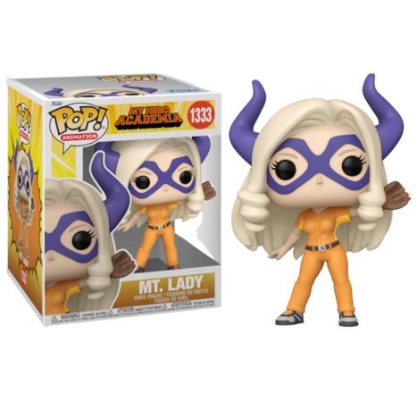 Funko Pop! MY HERO ACADEMIA HLB 1333 Mt. Lady Baseball Super 6