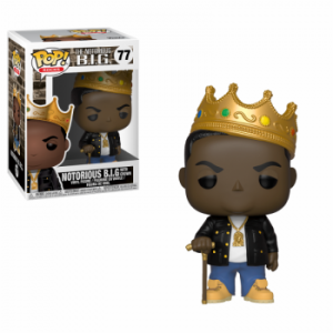 Funko Pop! NOTORIOUS B.I.G.77 B.I.G. With Crown