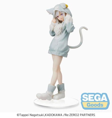 RE : ZERO - Emilia The Great Spirit Puck - figurka 21cm