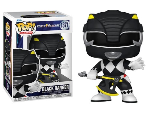 Funko Pop! MIGHTY MORPHIN POWER RANGERS 30TH 1371 Black Ranger