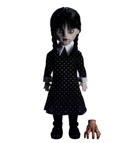 Figurka Wednesday Addams 25cm ruchoma Lalka MezcoToys oryginalna