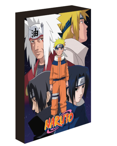 Naruto Sasuke Itachi Jiraiya  Lekkie Płótno 40X30 cm obraz gadżet Pyramid