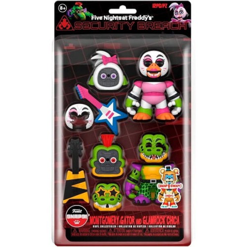 Five Nights at freddy's Funko Pop! Glamrock Chica & Gator Double Snap