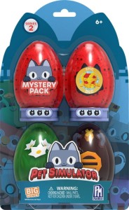 PET SIMULATOR X 4x FIGURKI JAJKA KOD DLC RARE SERIA 2 ROBLOX