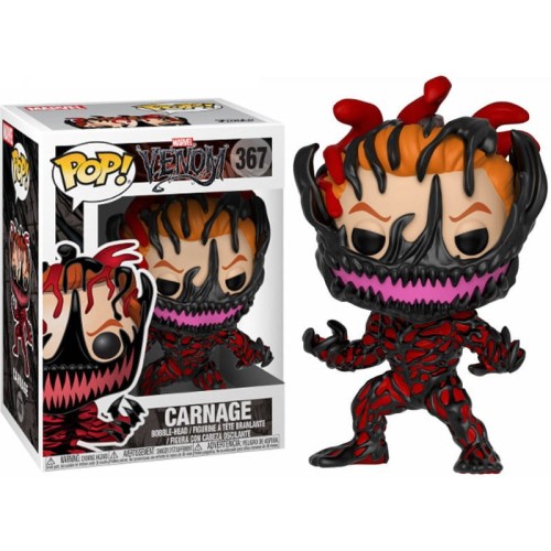 Funko Pop! Venom Marvel Vinyl Bobble-Head Carnage 9 cm